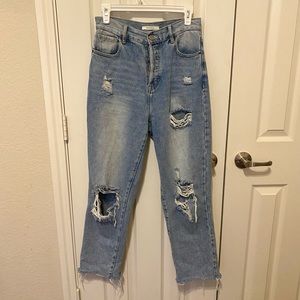 Pacsun high-waisted straight jeans